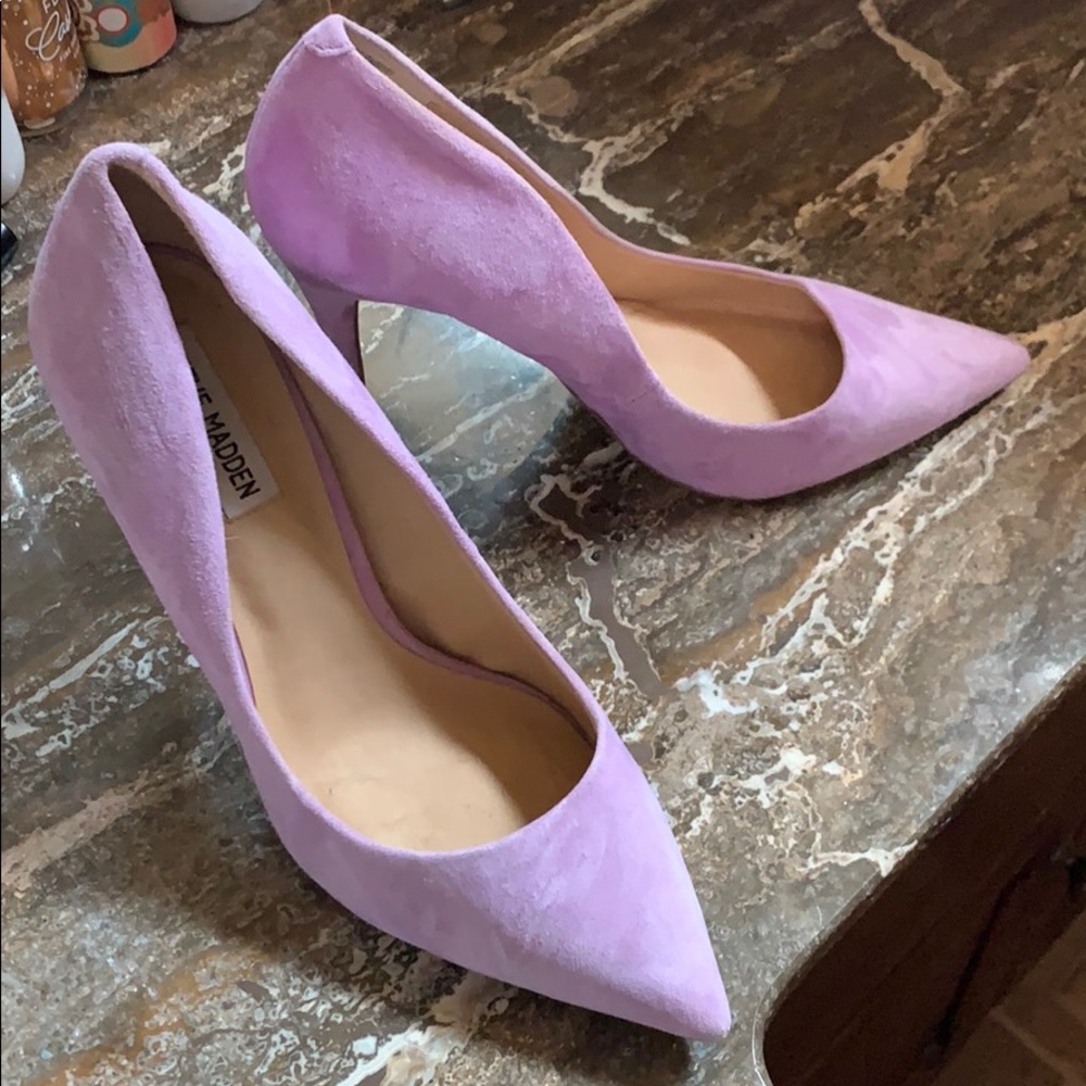 Steve Madden lavender heels